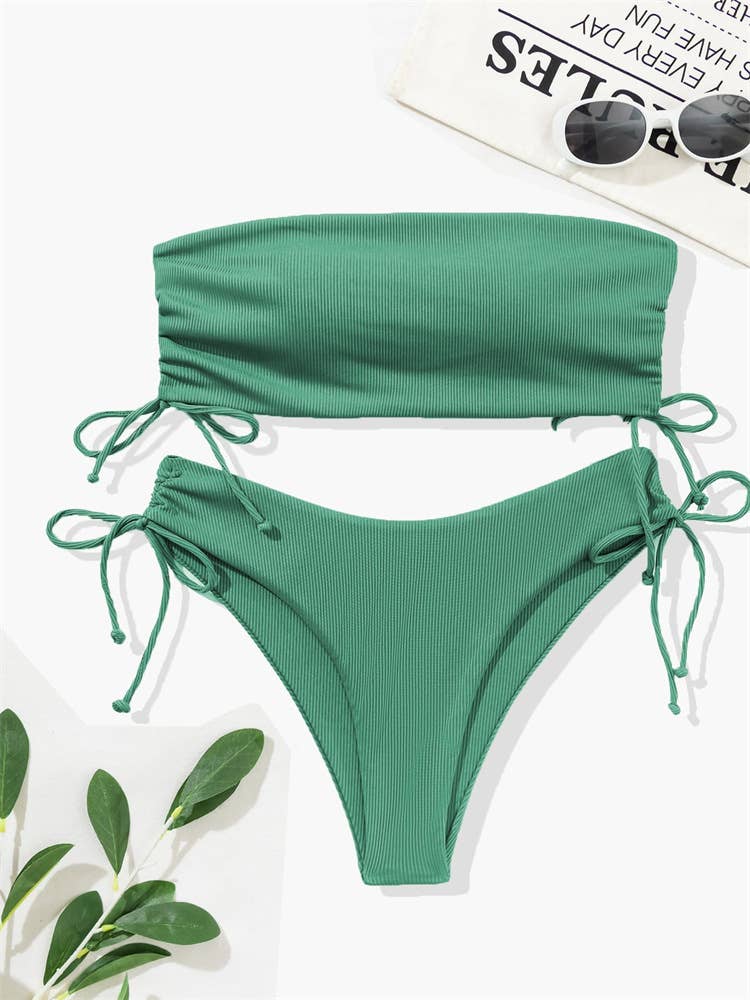Bandeau Bikini Swimsuit