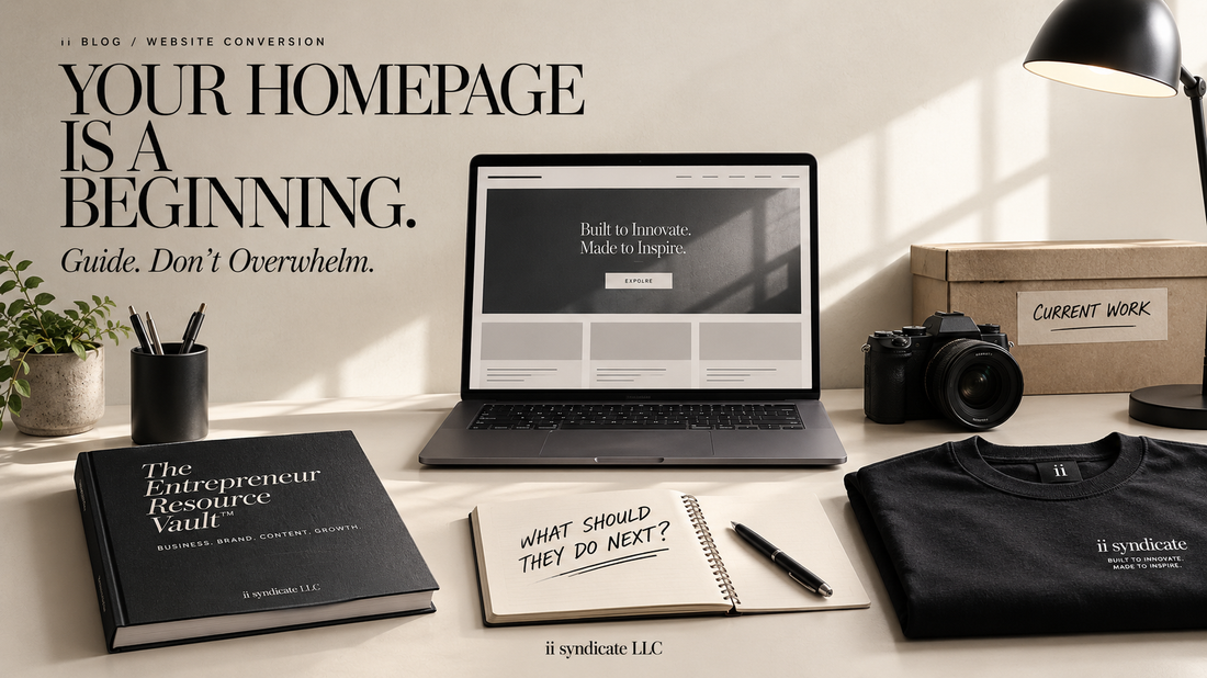 Your Homepage Doesn’t Need to Say Everything. It Needs to Say the Right Thing.