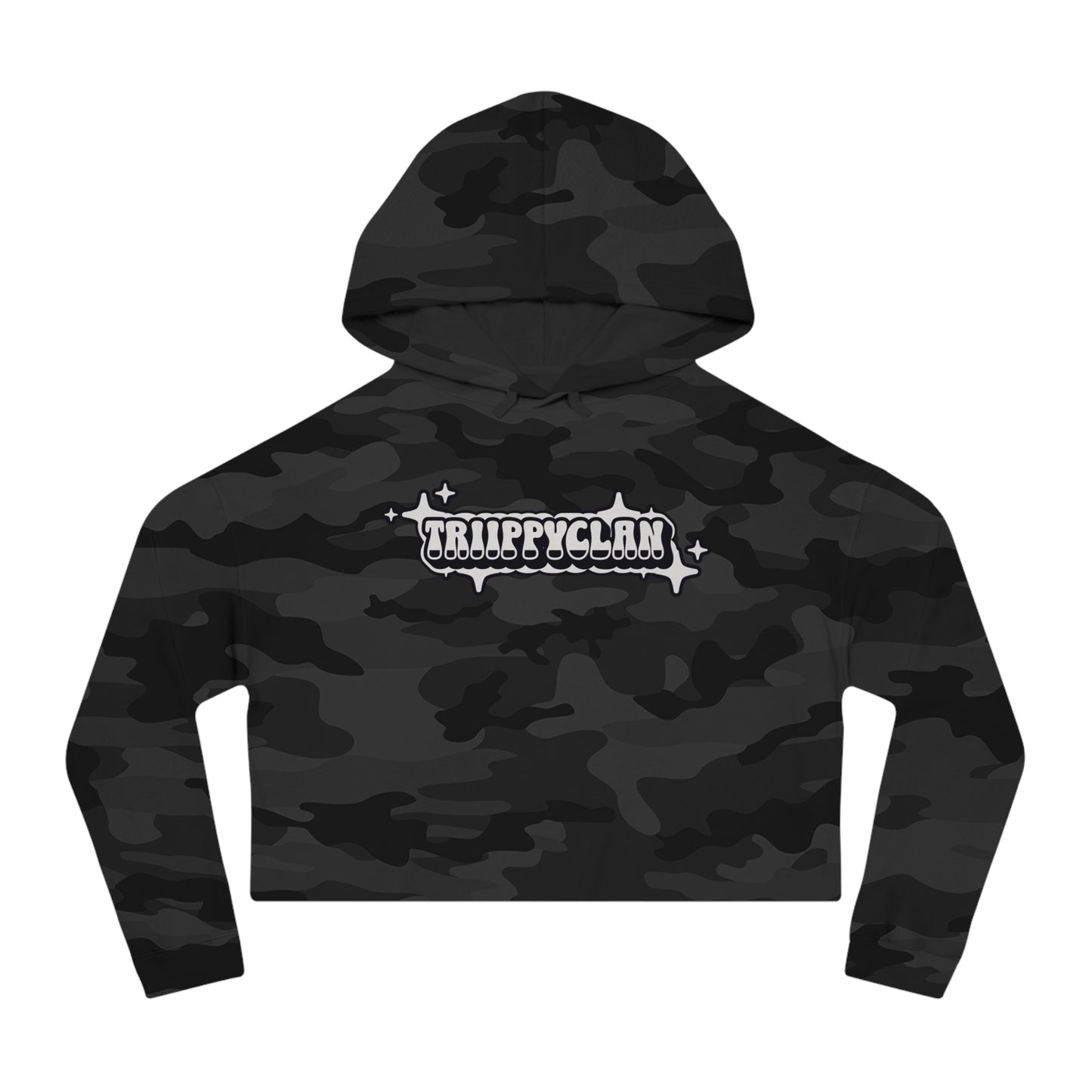 TRiiPPYCLAN Women's Cropped Hoodie