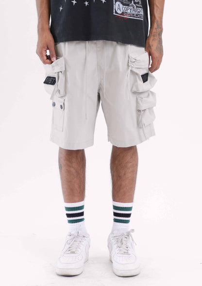 3D Y2K MULTI CARGO SHORTS by First Row