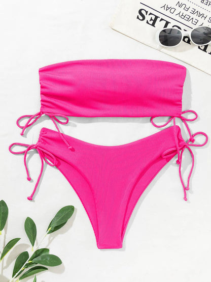 Bandeau Bikini Swimsuit