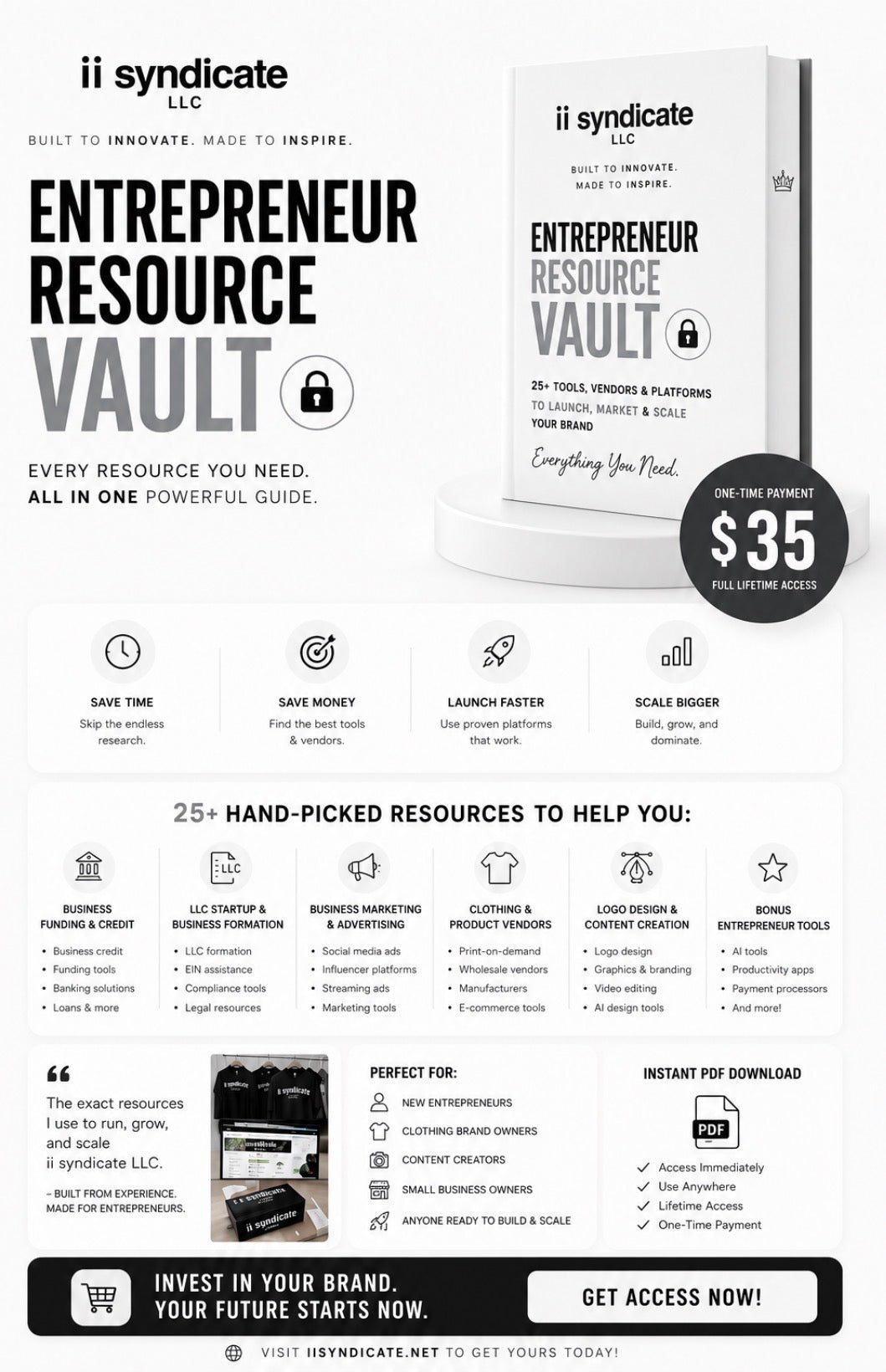 The Entrepreneur Resource Vault™ ii syndicate LLC