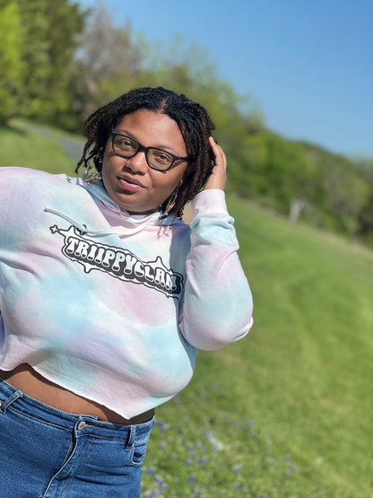 TRiiPPYCLAN Women's Cropped Hoodie