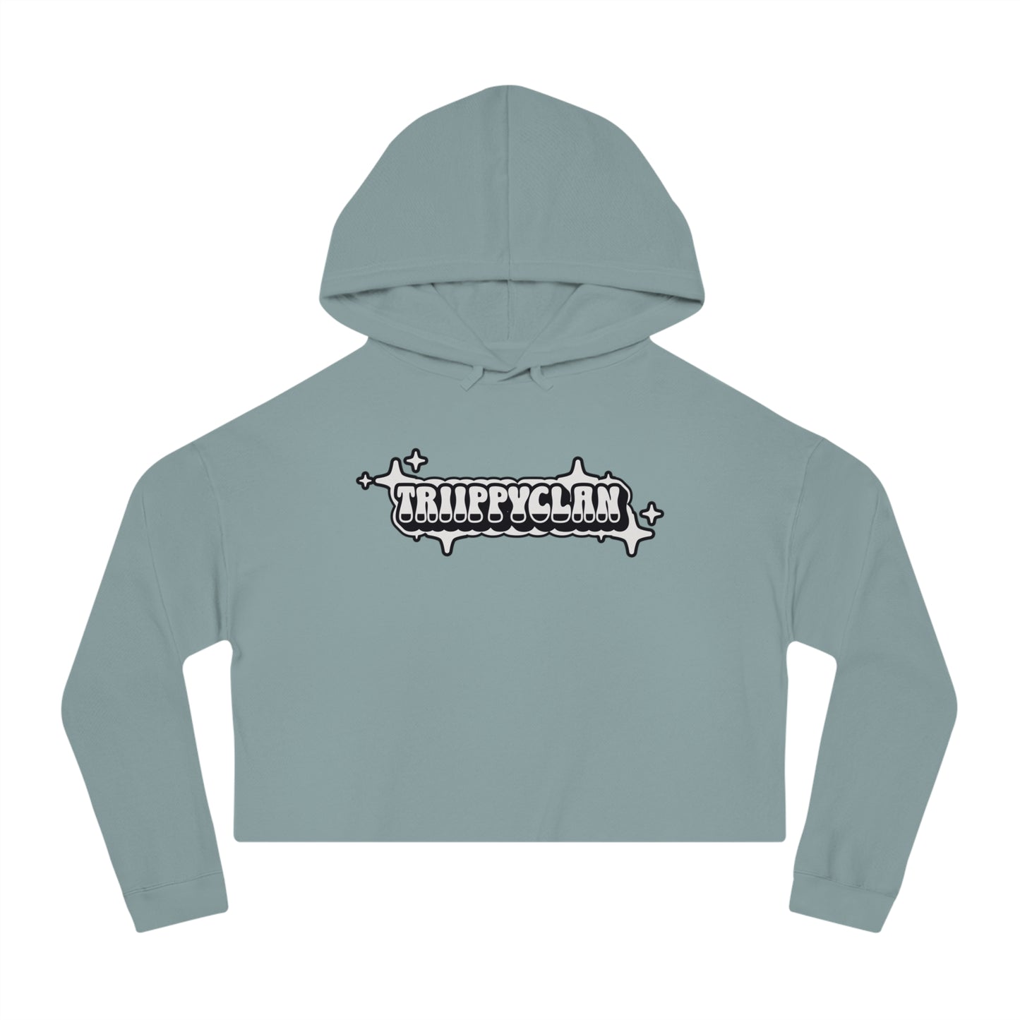 TRiiPPYCLAN Women's Cropped Hoodie