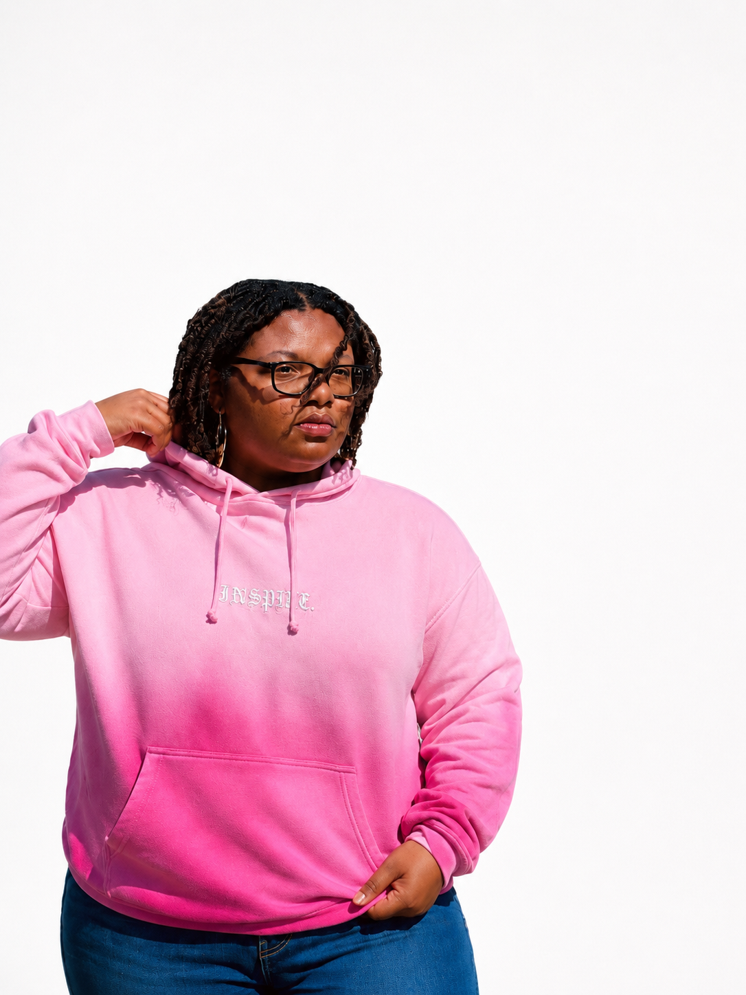 Inspire Pink Hoodie