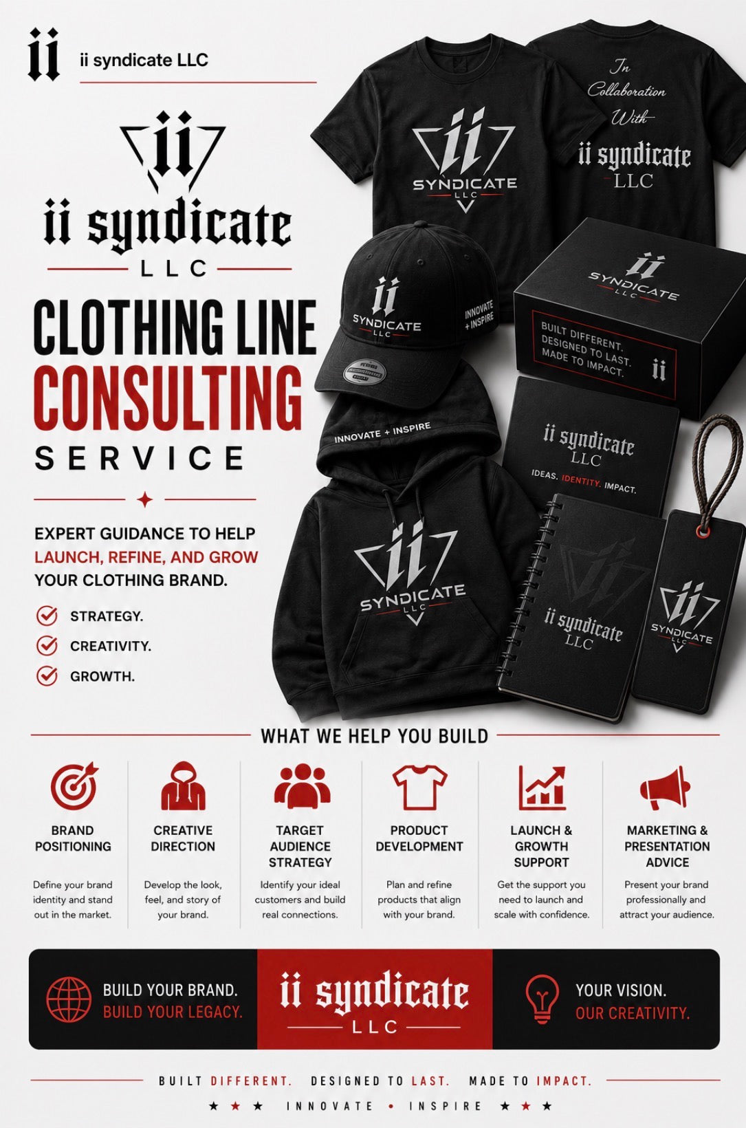 Clothing Line Consulting Service ii syndicate LLC