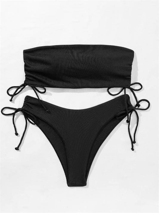 Bandeau Bikini Swimsuit