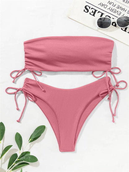 Bandeau Bikini Swimsuit