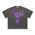 Sun Fade Raw Edge T-Shirt